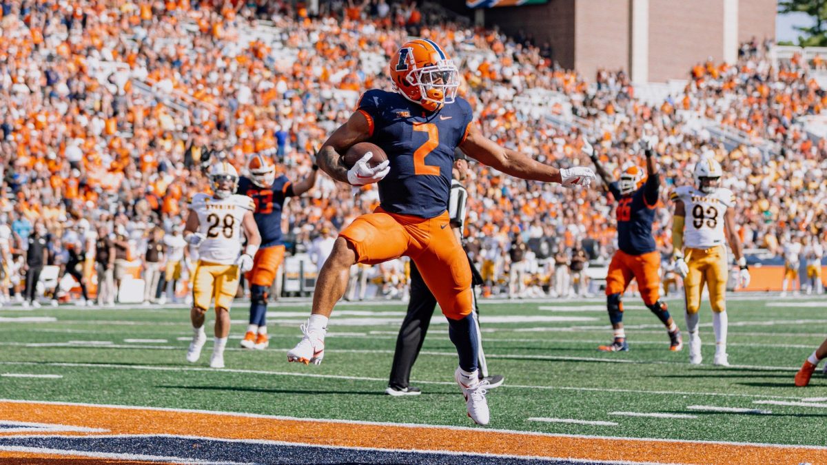 Illinois RB Brown Named Big Ten Offensive Player of the Week