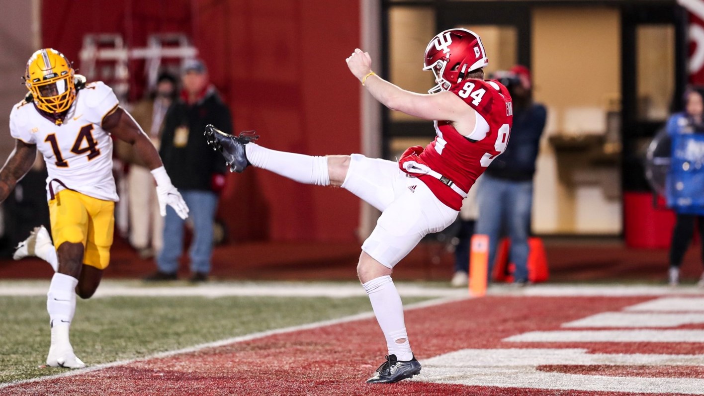 Indiana's Evans Nominated for Ray Guy Award Watch List