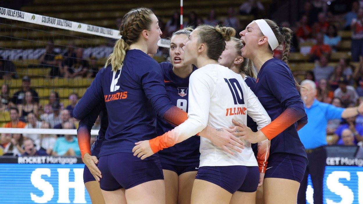 Illinois Volleyball Loses To Colorado in Pac-12/Big Ten Challenge