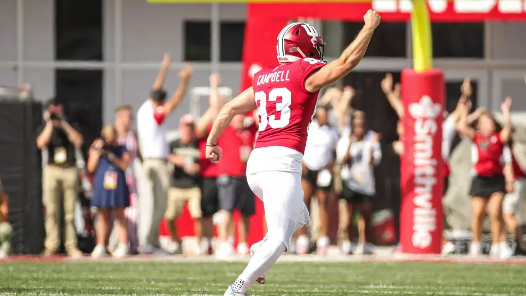 Indiana Survives Scare From Western Kentucky, 33-30 in OT