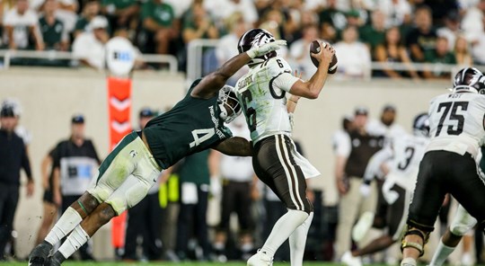 Michigan State's Windmon Named Walter Camp National Defensive Player of the Week