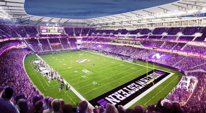 Northwestern Plans New Ryan Field