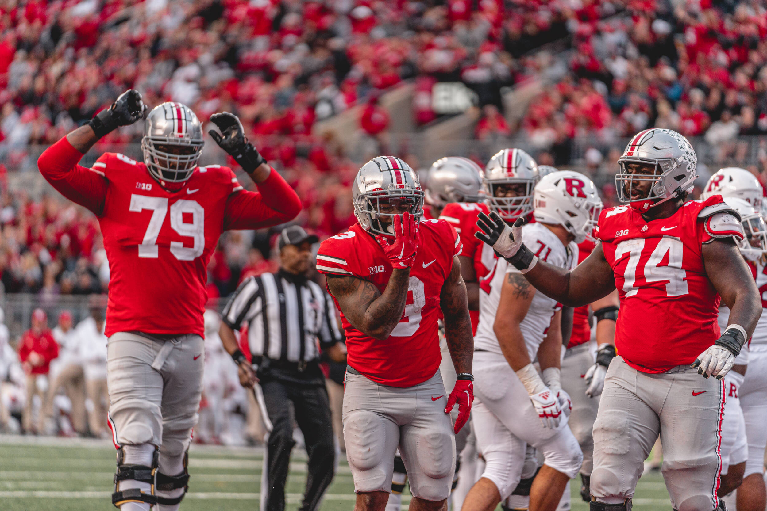 3rd Ranked Buckeyes Run Past Rutgers Behind Williams' Record-Setting Day