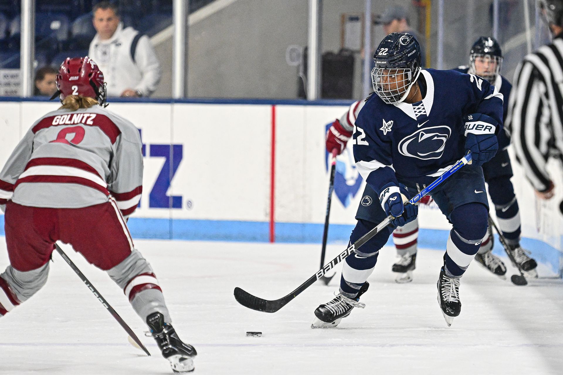 11th Ranked Penn State Nipped By #6 Colgate In Women's Hockey