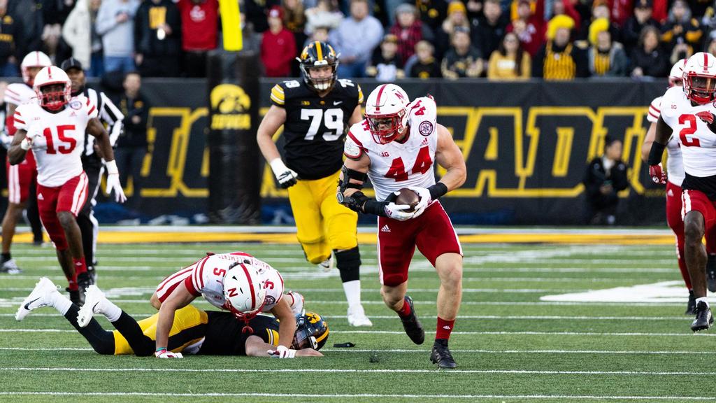 Huskers Spoil Iowa's Championship Party