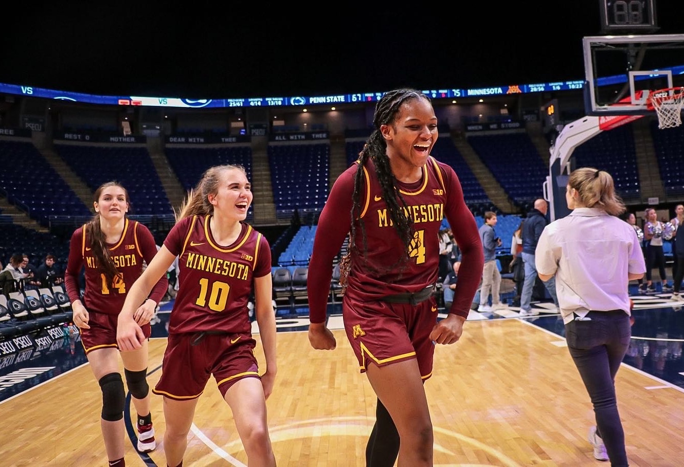 Micheaux's Career Night Pushes Gophers Past Penn State
