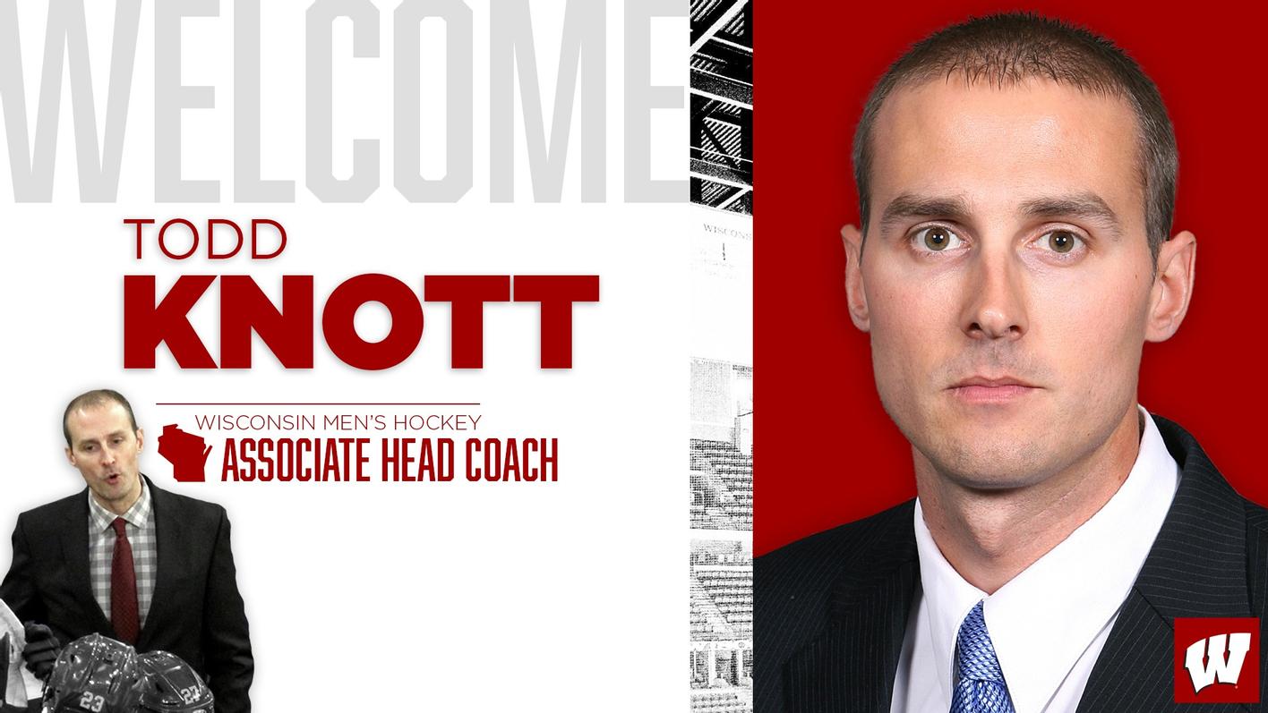 Knott joins Wisconsin men’s hockey coaching staff