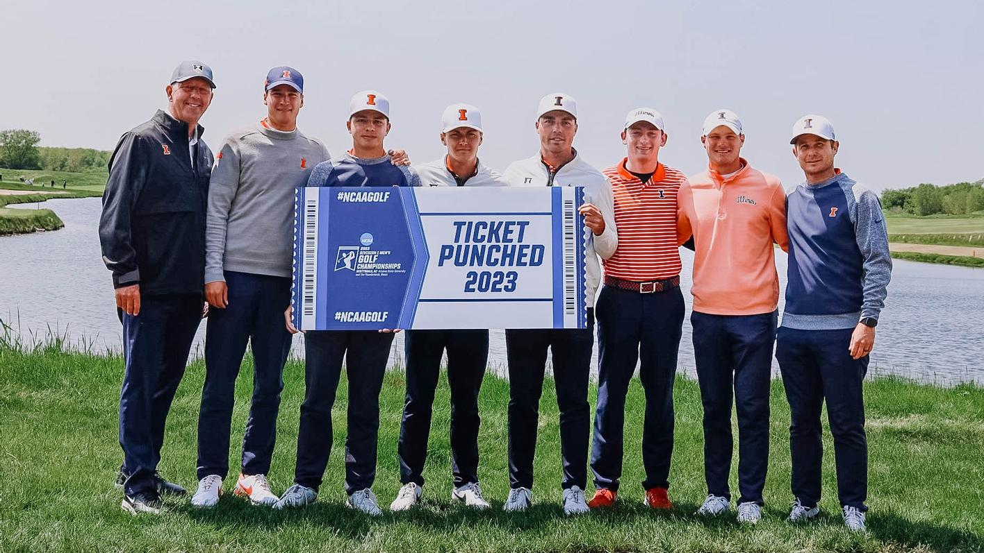 3rd Ranked Illini Men's Golf Punches Ticket to NCAA Championships