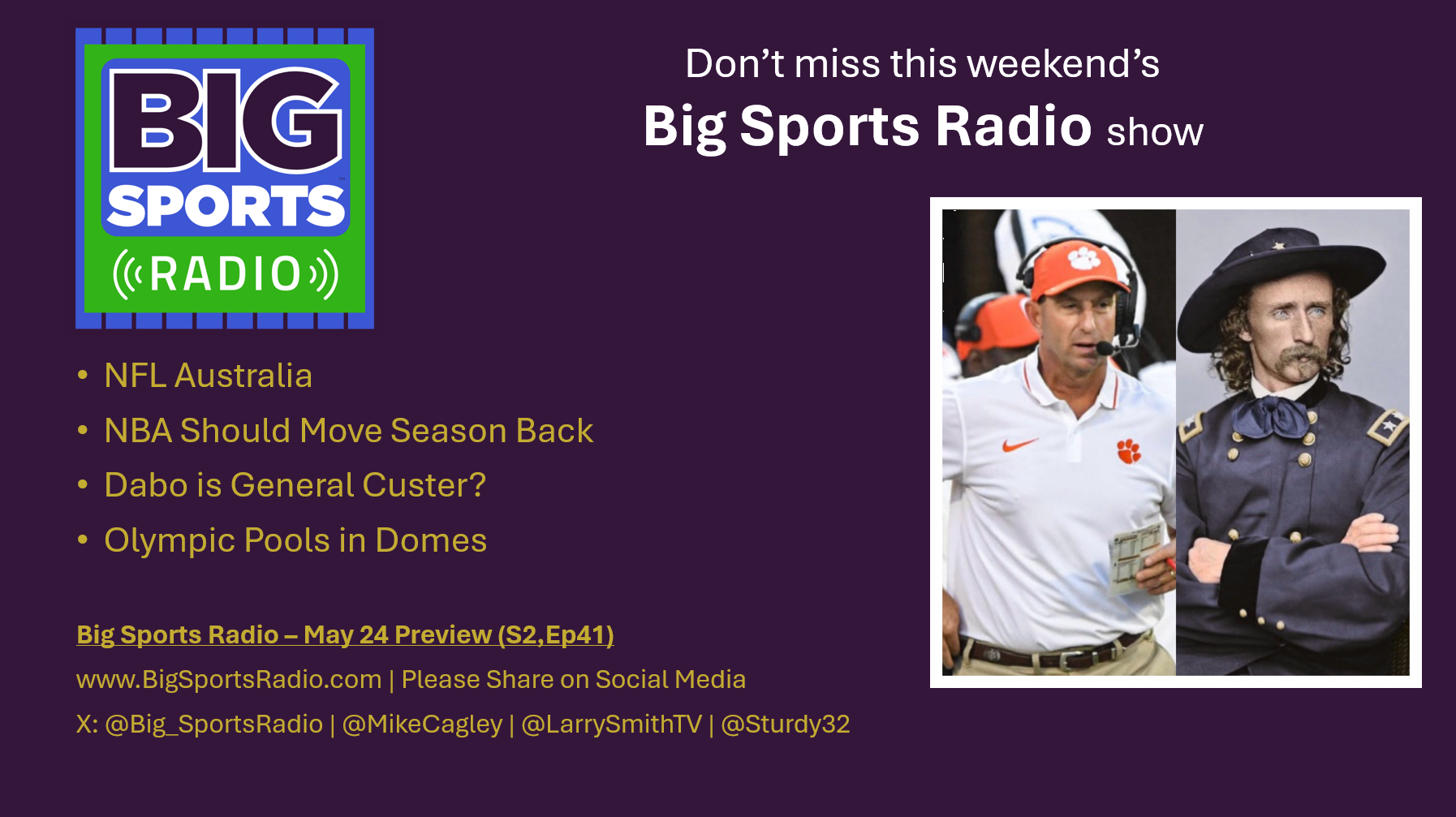 Big Sports Radio - May 24 Preview #2